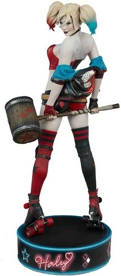 DC Comics Harley Quinn: Hell on Wheels 20 Inch Premium Format Statue 300714
