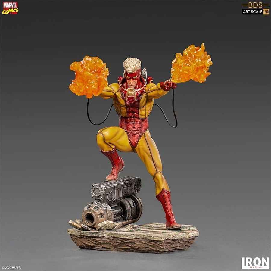 Marvel Comics Pyro 1/10 BDS Art Scale 8 Inch Figure Statue #906544