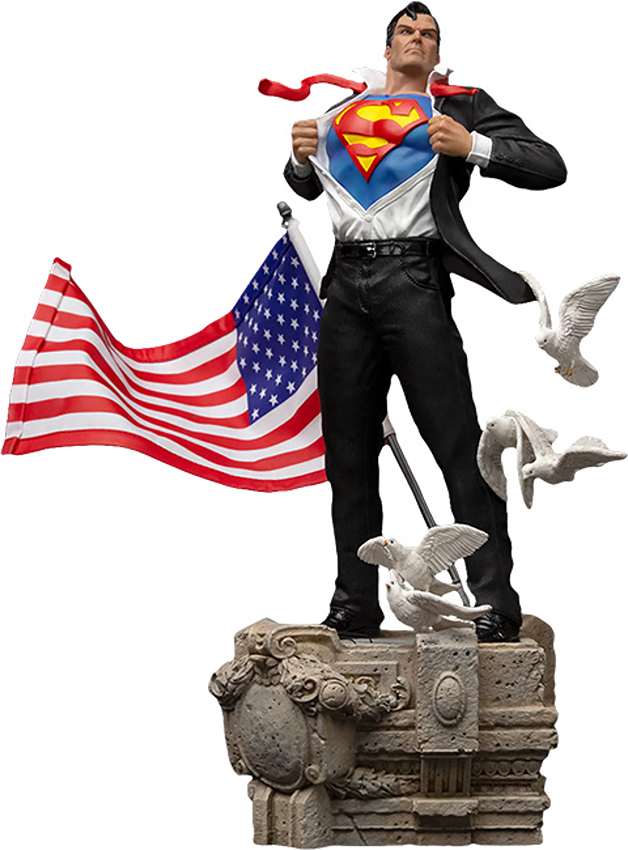 DC Comics Superman Clark Kent Deluxe 11.4 Inch 1/10 Art Scale Collectible Statue 907931