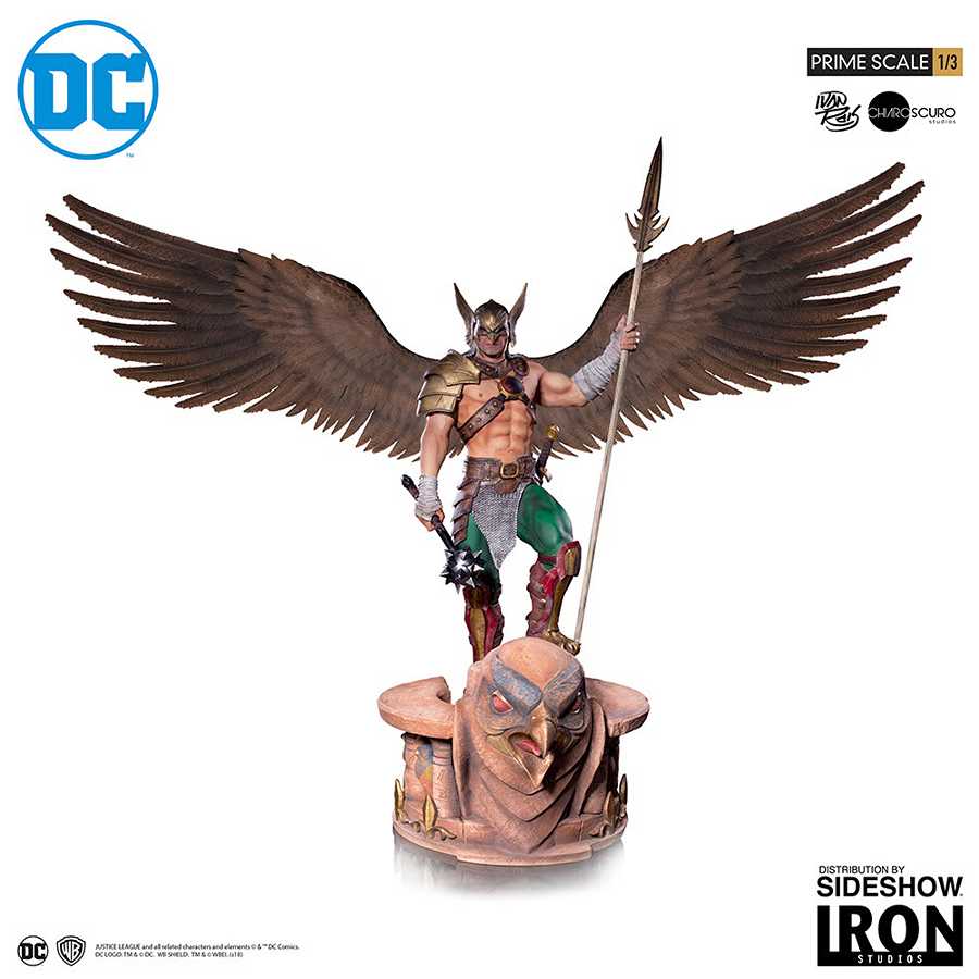 DC Comics Hawkman Open and Closed Wings 1/3 Prime Scale 41 Inch Figure Statue #904545