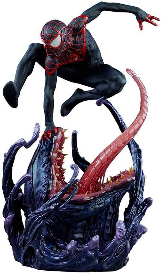 Spider-Man Marvel Comics Miles Morales 17 Inch Premium Format Resin Statue 300554