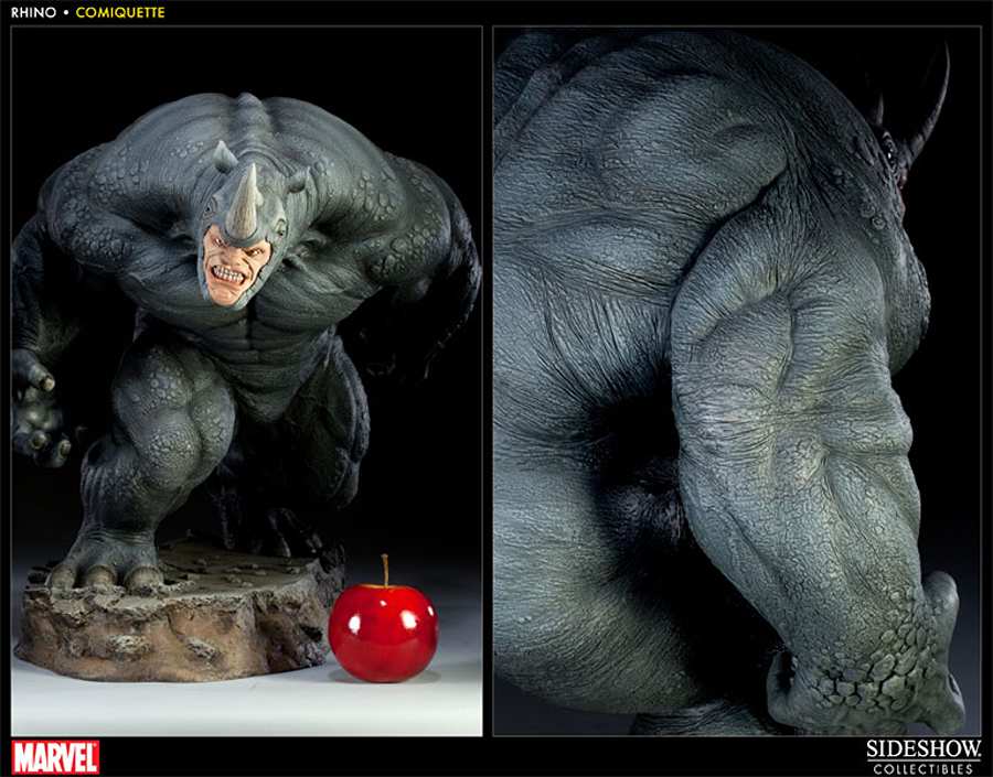 Marvel Comics Rhino 1/4 Scale 18 Inch Comiquette Statue 200190
