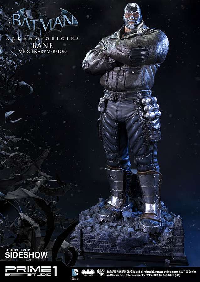 DC Multiverse Batman: Arkham Origins Bane Mercenary Version 1/3 Scale 34.5 Inch Statue