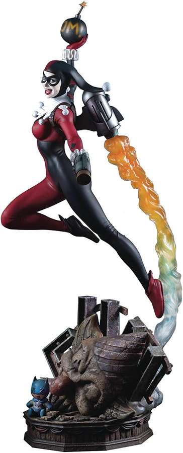 DC Comics Super Powers Collection Harley Quinn 19 Inch Resin Maquette 903045