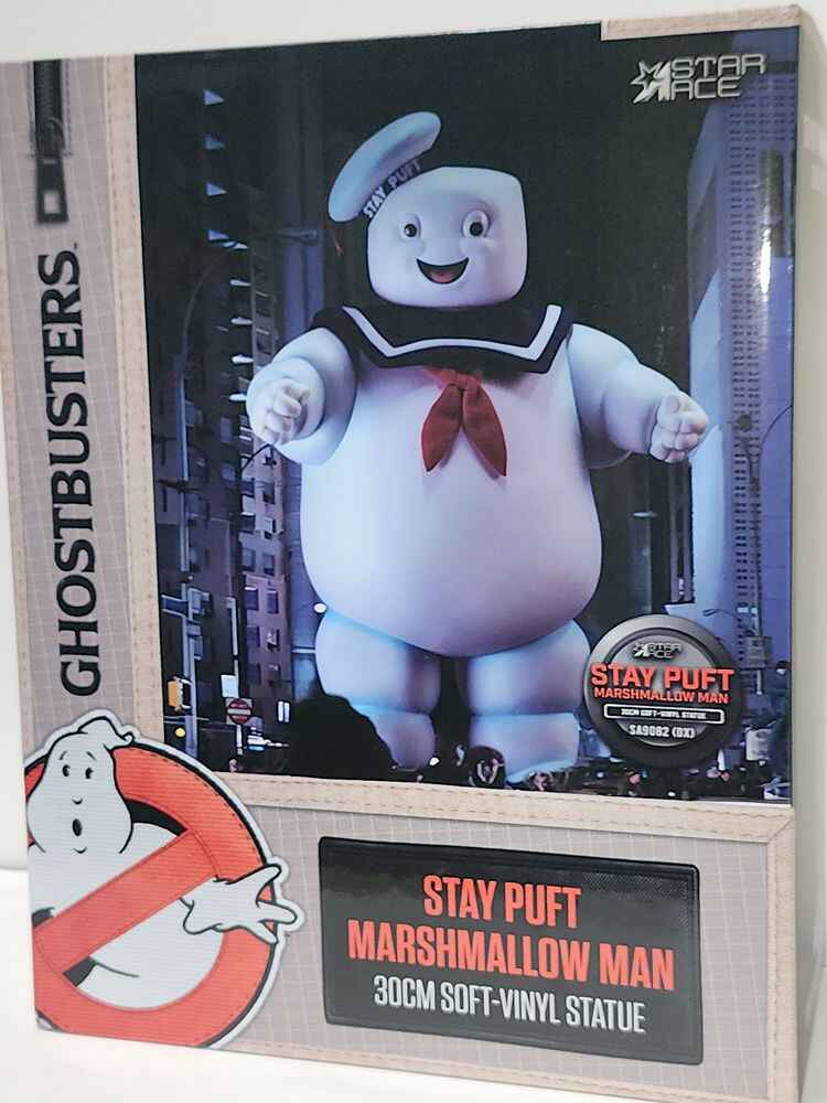 Ghostbusters Stay Puft Marshmallow Man Deluxe 12 inch Soft Vinyl Statu ...