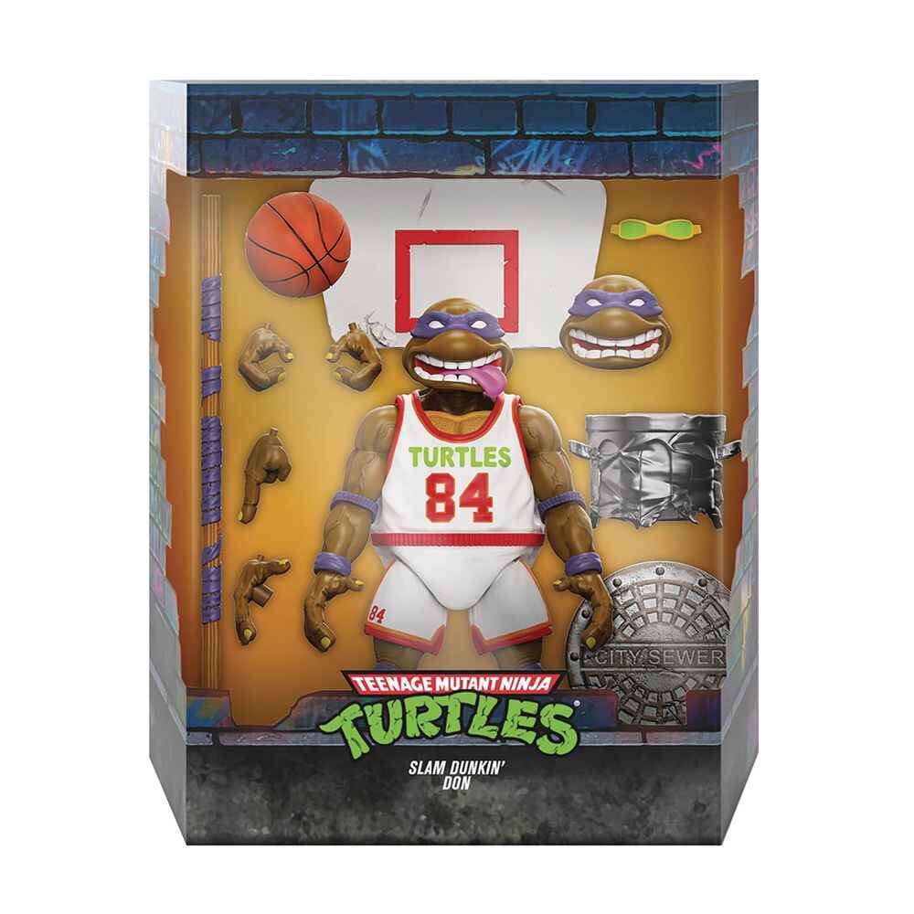 Teenage Mutant Ninja Turtles Ultimates Slam Dunkin Don 7 Inch Action Figure