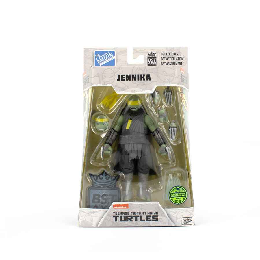 Teenage Mutant Ninja Turtles BST AXN IDW Inspired Jennika 5 Inch Action Figure