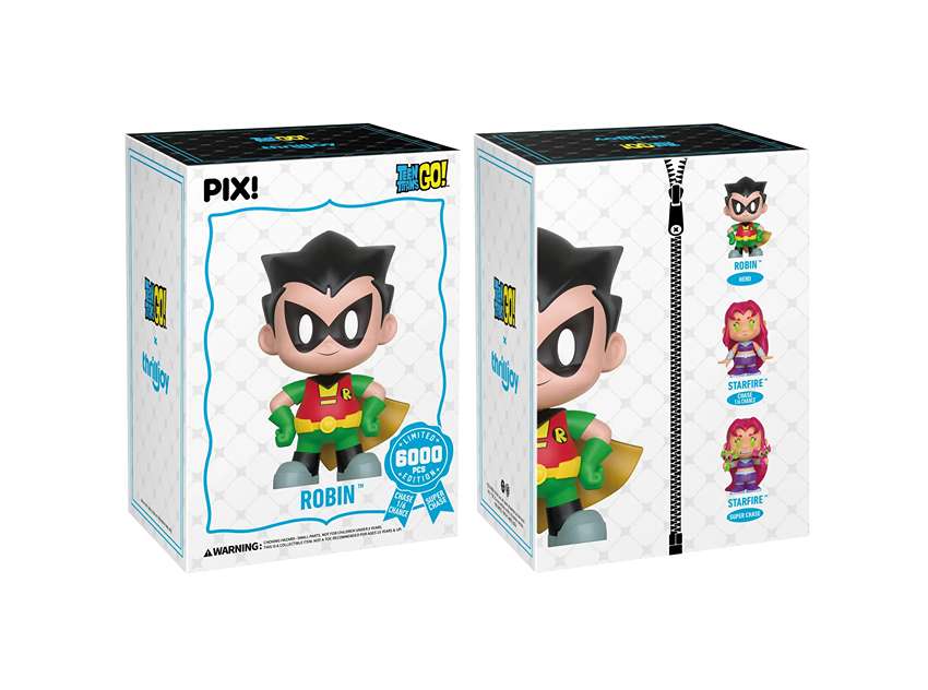PIX! DC Comics Teen Titans GO! Robin Vinyl Figure