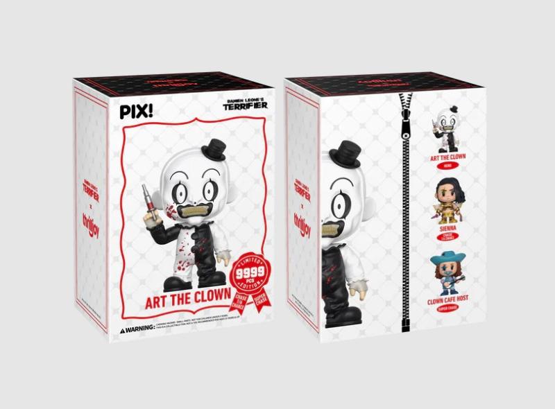 PIX! Terrifier Art The Clown Vinyl Figure