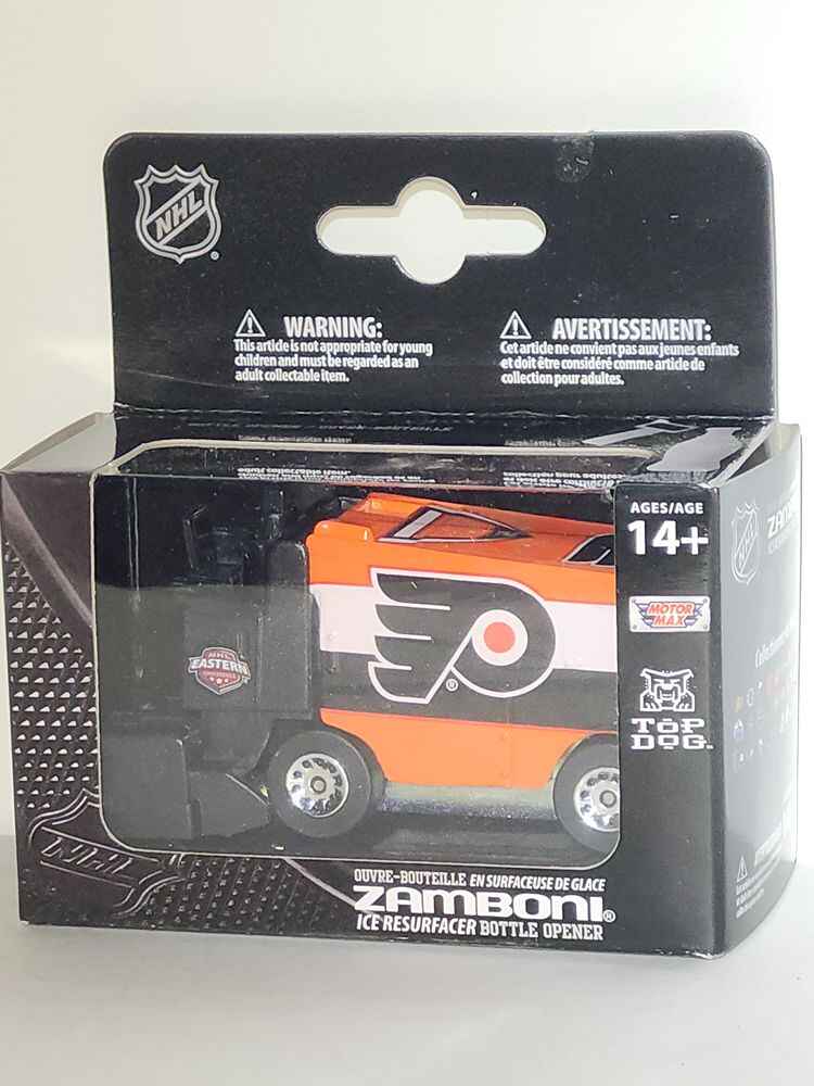 Sports NHL Hockey Zamboni Ice Resurfacer Bottle Opener Philadelphia Flyers