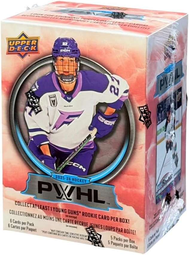 Upper Deck 2025-2026 PWHL (Woman League) Hockey Blaster Box