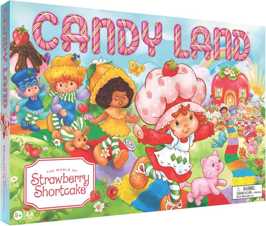 Candyland Strawberry Shortcake Board Game