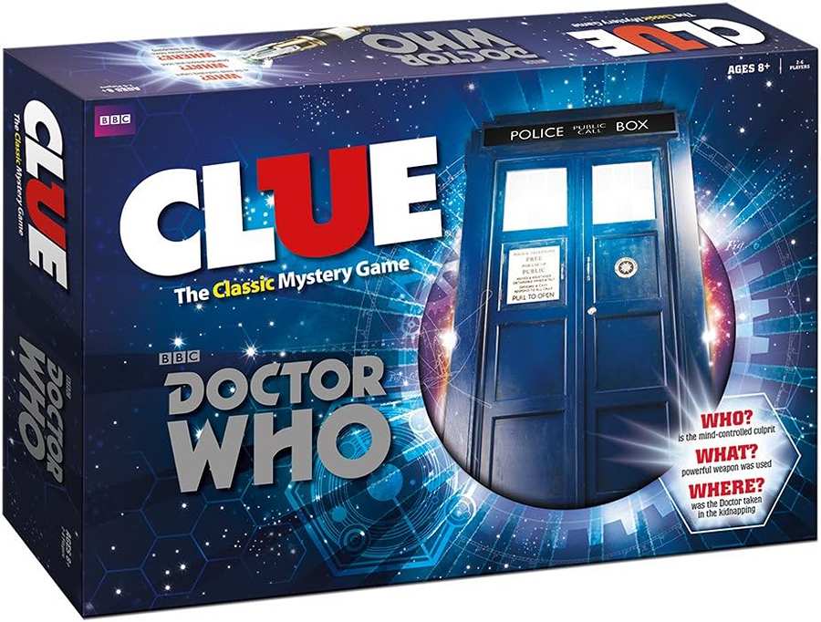 Clue Doctor Who Mystery Collectors Edition Board Game