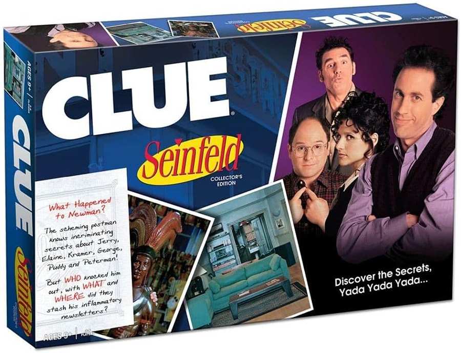 Clue Seinfeld (TV Show) Mystery Edition Board Game