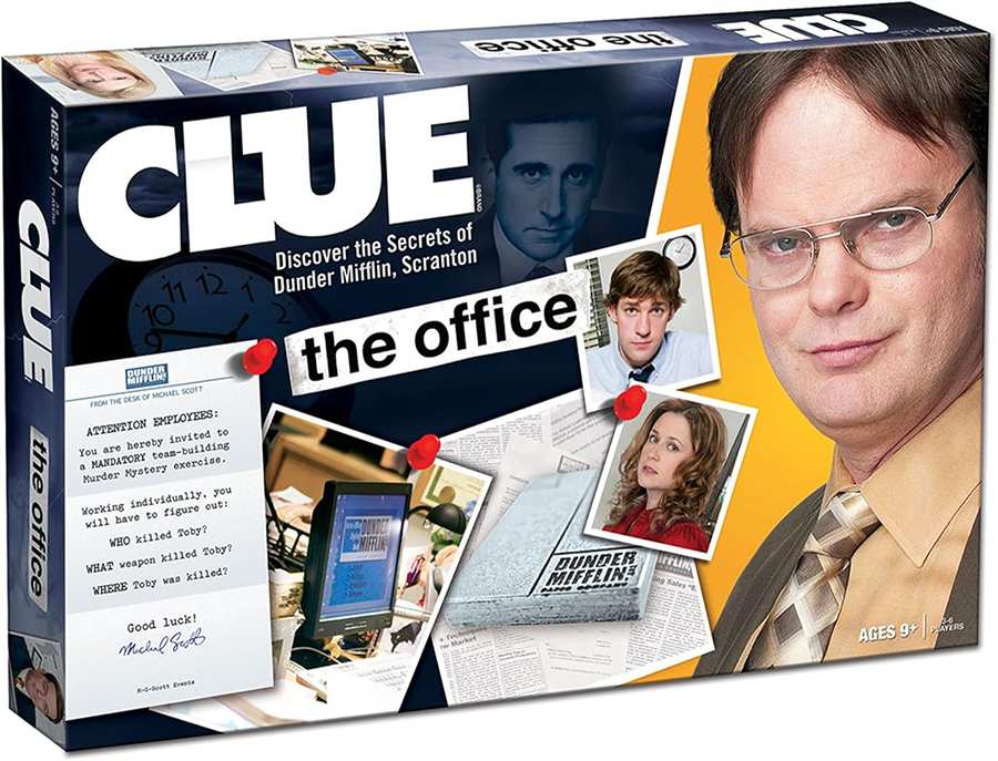 Clue The Office (TV Show) Mystery Edition Board Game