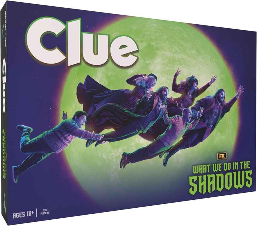 Clue What We Do In The Shadows Mystery Board Game