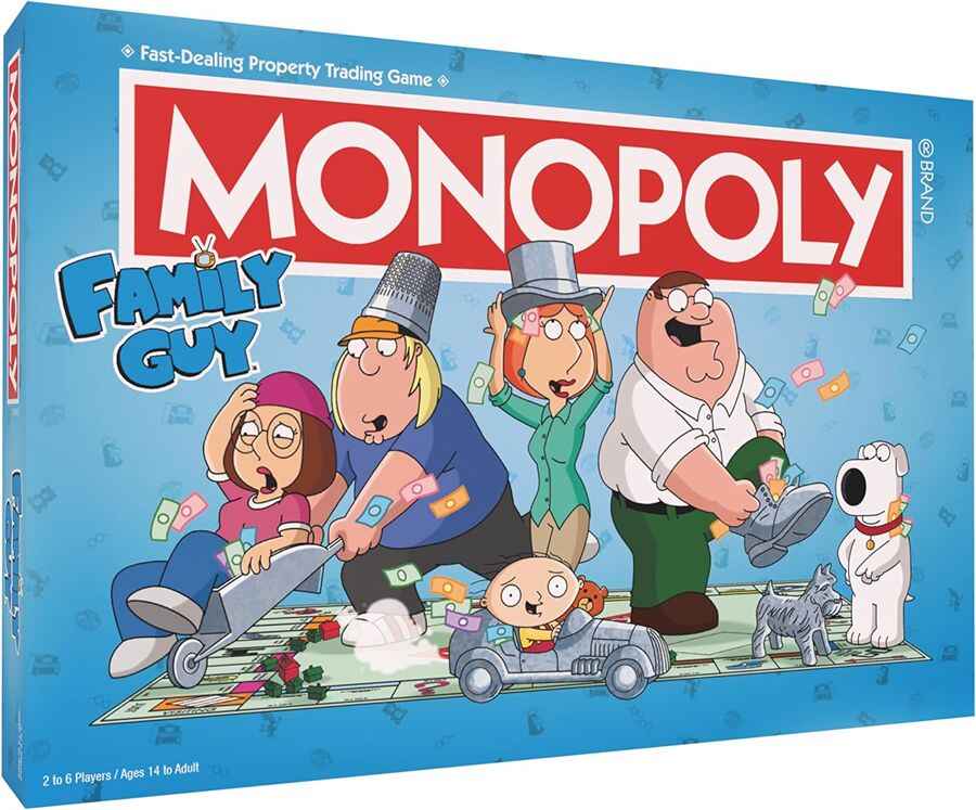 Monopoly Family Guy Edition Board Game