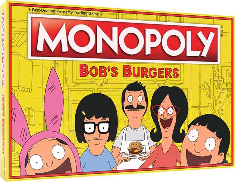 Monopoly Bob's Burgers TV Show Edition Board Game