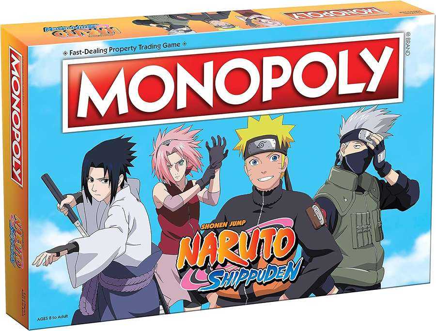 Monopoly Naruto Shippuden Edition Board Game