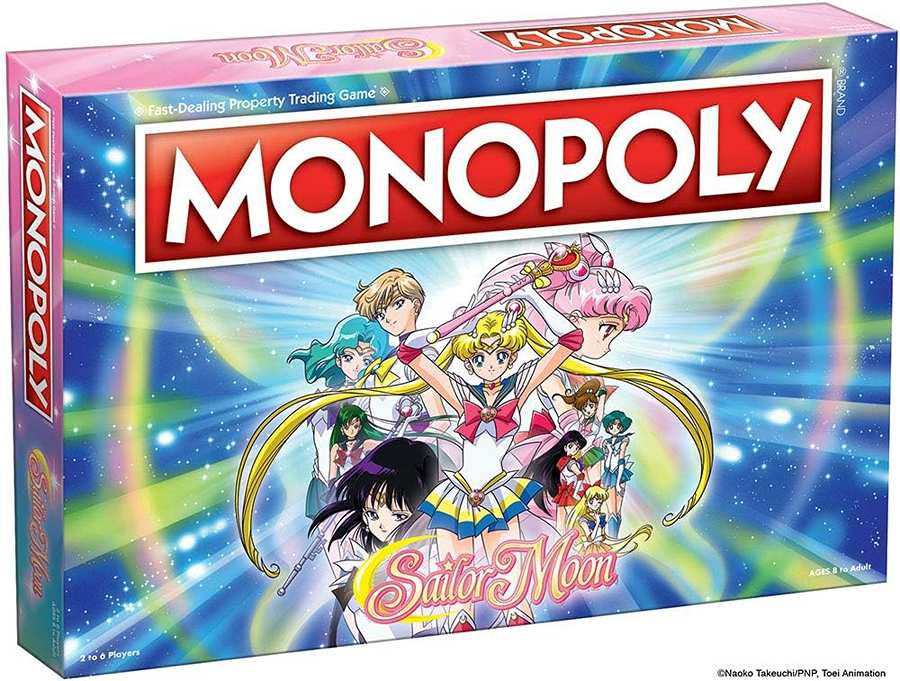 Monopoly Sailor Moon Edition Board Game