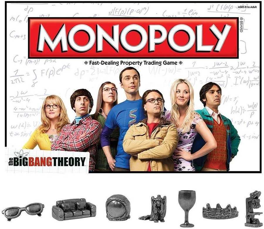 Monopoly The Big Bang Theory (TV Show) Edition Board Game