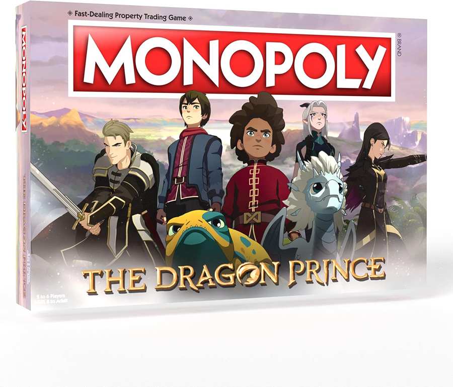 Monopoly The Dragon Prince Edition Board Game