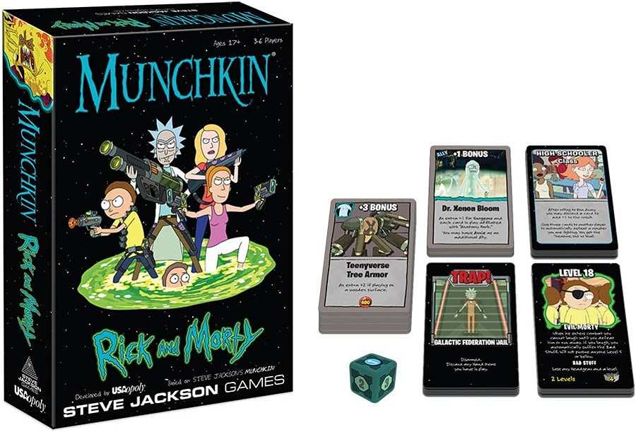 Munchkin Rick and Morty Edition Card Game