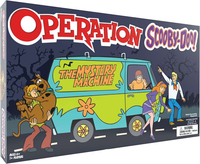 Operation Scooby-Doo Edition Silly Skill Board Game
