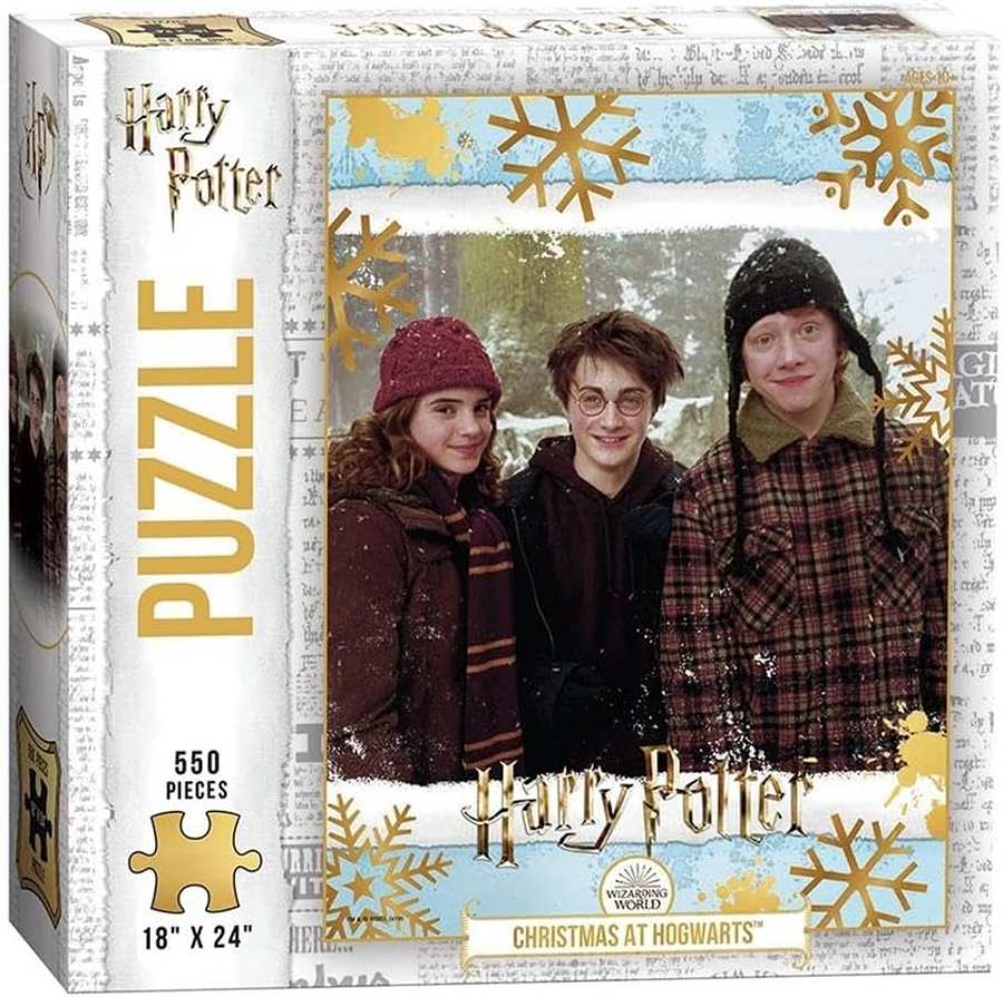 Puzzle 550 Pieces - Harry Potter Chistmas in Hogwarts Jigsaw Puzzle