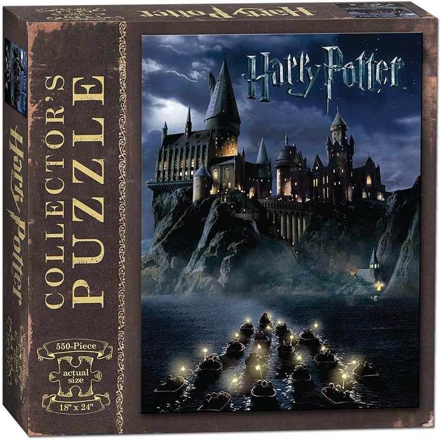 Puzzle 550 Pieces - Harry Potter (Hogwarts Castle At Night) Jigsaw Puzzle