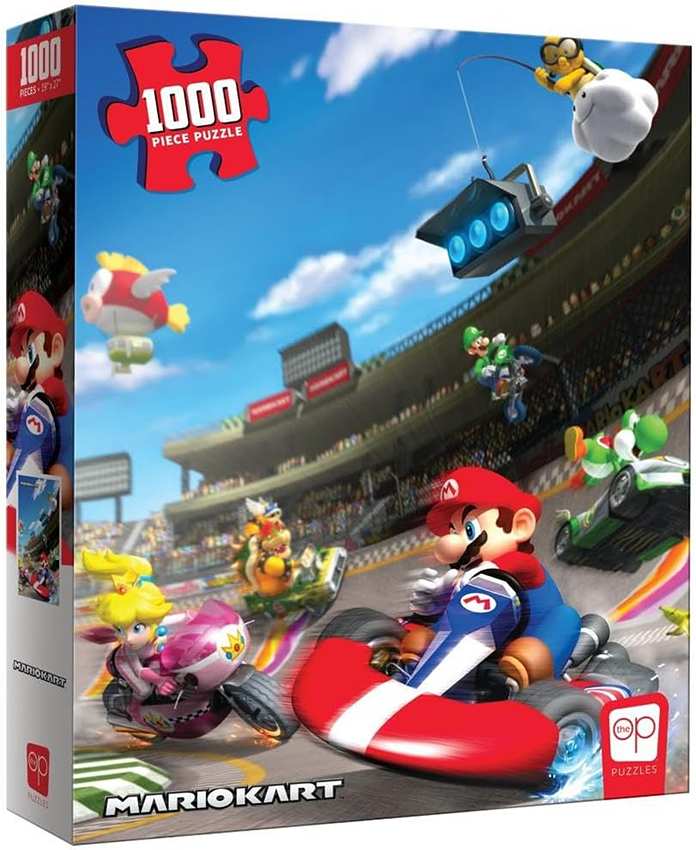 Puzzle 1000 Pieces - Super Mario Kart Jigsaw Puzzle
