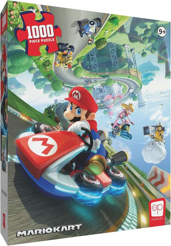 Puzzle 1000 Pieces - Mario Kart (Anti-Gravity) Jigsaw Puzzle