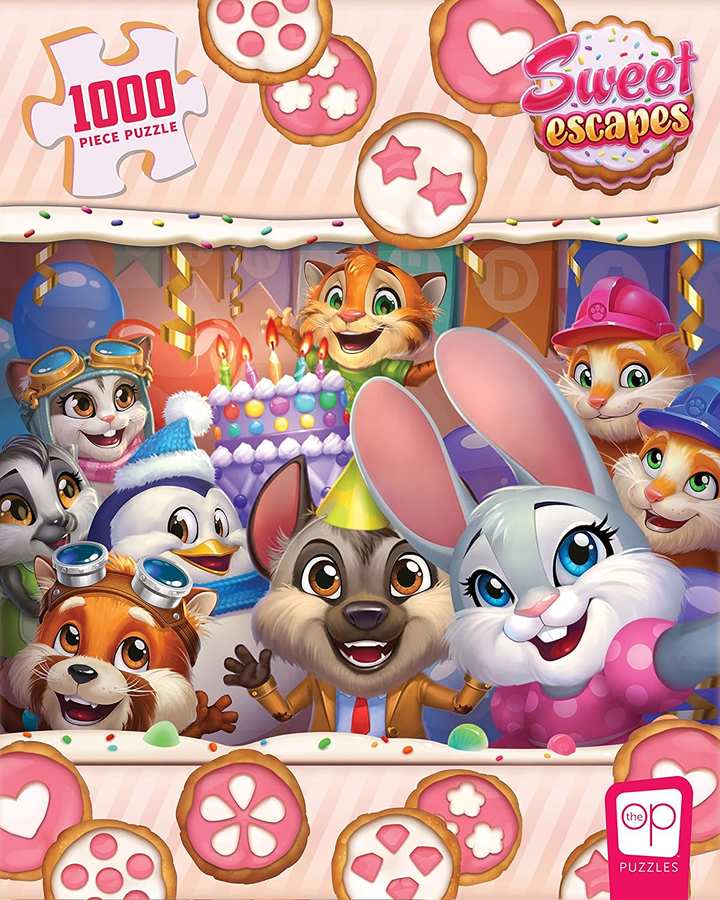 Puzzle 1000 Pieces - Sweet Escapes (Buzz's Birthday Keepsake) Jigsaw Puzzle