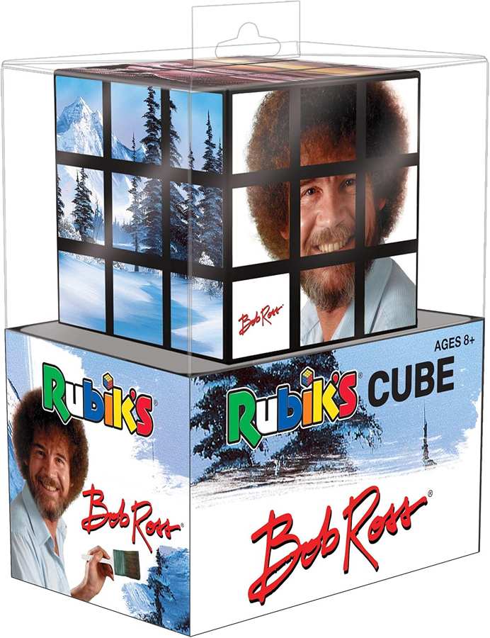 Rubik's Cube Bob Ross and the Joy of Painting Collectible Puzzle Cube