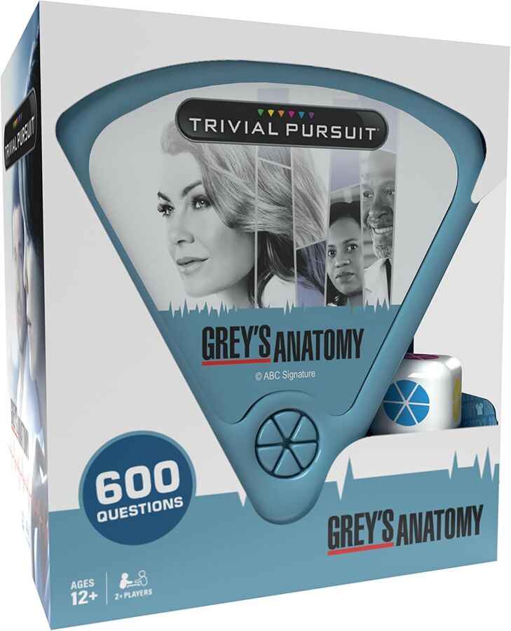 Trivial Pursuit Grey's Anatomy (Quickplay Edition) Trivia Questions Game