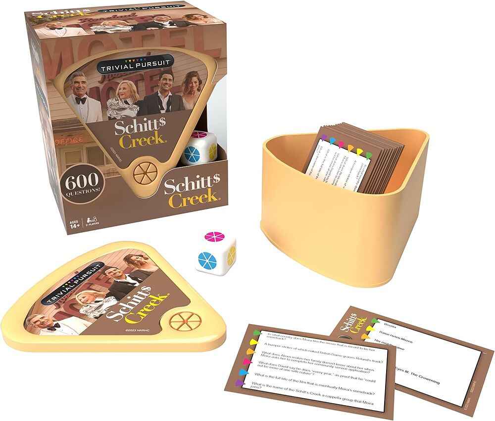 Trivial Pursuit Schitt Creek (Quickplay Edition) Trivia Questions Game