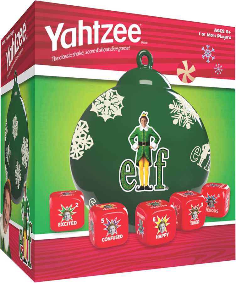 Yahtzee Elf Dice Game