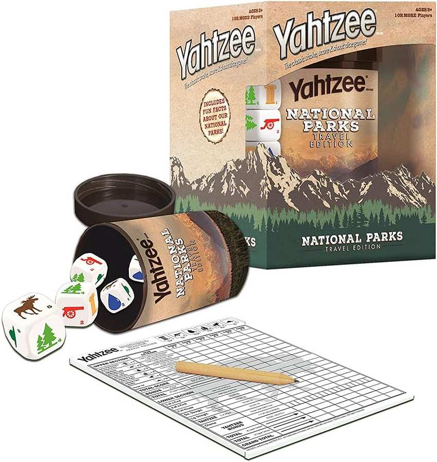 Yahtzee National Parks Dice Game