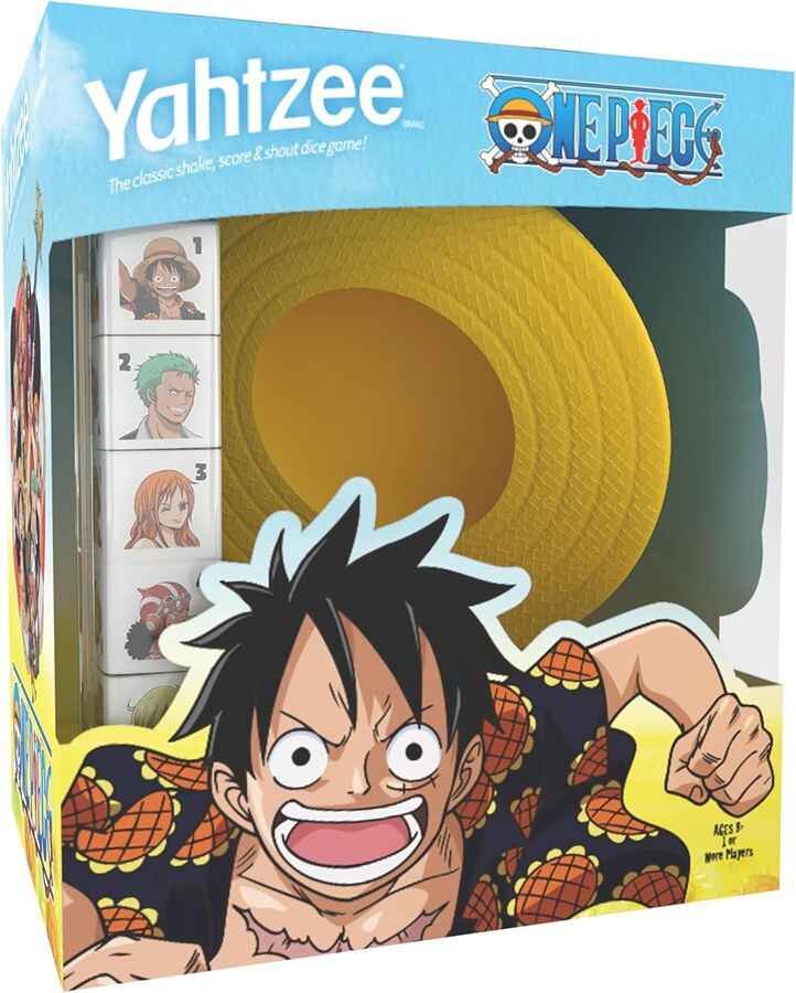 Yahtzee One Piece Monkey D. Luffy Dice Game