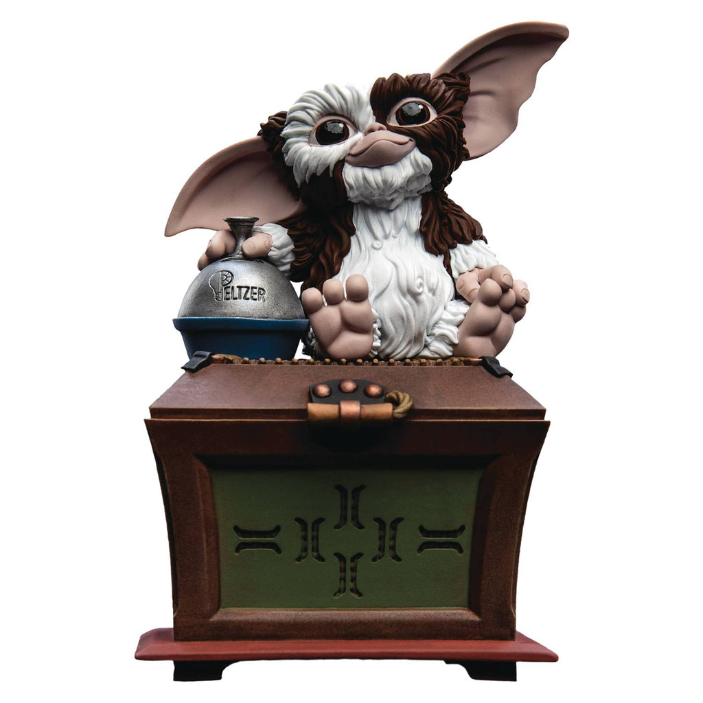 Mini Epics Gremlins Gizmo Sitting on a Decorative Box 6 Inch Vinyl