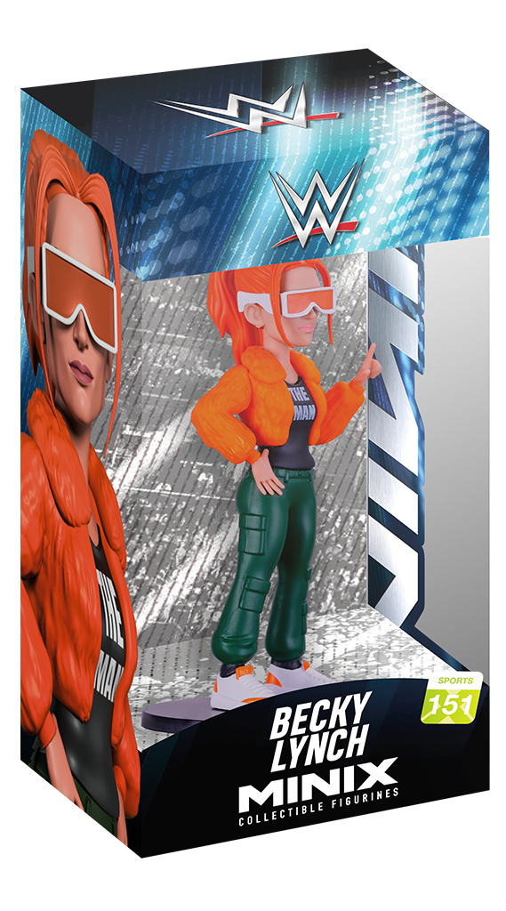 Minix Sports WWE Wrestling Becky Lynch 4.75 Inch Collectible Vinyl Figure