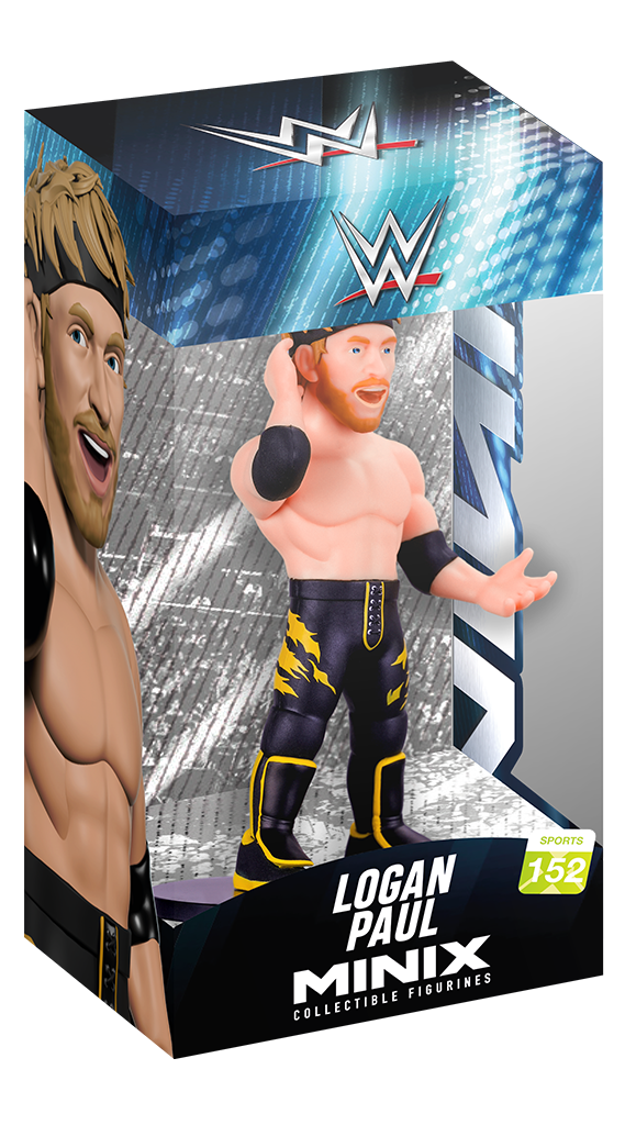 Minix Sports WWE Wrestling Logan Paul 4.75 Inch Collectible Vinyl Figure