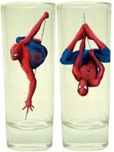 Neca - Marvel Spiderman Shooter Glass Set - figurineforall.ca