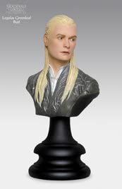 LEGOLAS GREENLEAF The Lord of the Rings: The Two Towers 1/4 Scale 2002 Polystone Bust - figurineforall.ca
