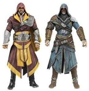 NECA 60817 7-inch Assassins Creed Revelations Action Figure (Pack of 2) - figurineforall.ca