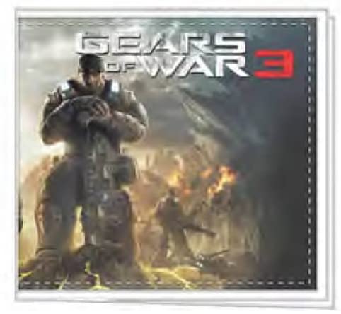 Gears of War 3 Vinyl Wallet - figurineforall.ca
