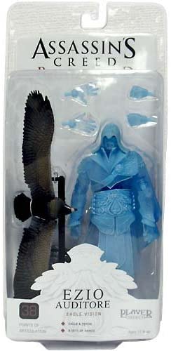 Assassins Creed Brotherhood Ezio Auditore (EAGLE VISION) Exclusive 7 Inch Action Figure - figurineforall.ca