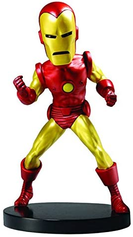 Head Knockers Marvel Classic Iron Man 8 Inch Bobble Head Headknockers - figurineforall.ca