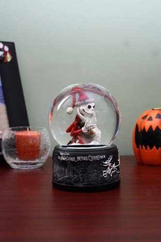 Giftware - The Nightmare Before Christmas Santa Jack with Beard Snowglobe (with Air bubble) - figurineforall.com
