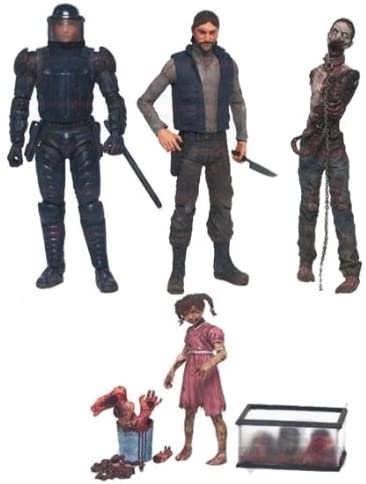 The Walking Dead - Action Figure Comic Series 2 (set of 4) - figurineforall.com